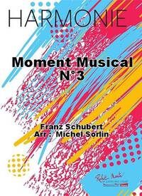 MOMENT MUSICAL N 3 CONCERT BAND/HARMONIE-PARTITION+PARTIES SEPAREES