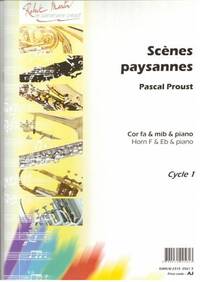 SCENES PAYSANNES --- COR ET PIANO