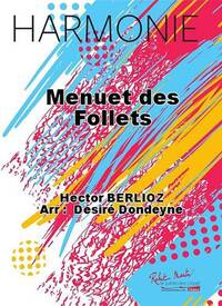 MENUET DES FOLLETS CONCERT BAND/HARMONIE-PARTITION+PARTIES SEPAREES