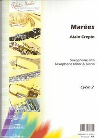 MAREES --- SAXOPHONE ALTO OU TENOR ET PIANO