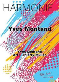 YVES MONTAND CONCERT BAND/HARMONIE-PARTITION+PARTIES SEPAREES