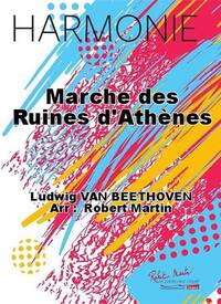 MARCHE DES RUINES D'ATHENES CONCERT BAND/HARMONIE-PARTITION+PARTIES SEPAREES