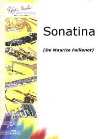 SONATINA --- CLARINETTE ET PIANO