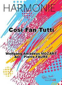 COSI FAN TUTTI CONCERT BAND/HARMONIE-PARTITION+PARTIES SEPAREES