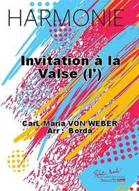 INVITATION A LA VALSE (L') CONCERT BAND/HARMONIE-PARTITION+PARTIES SEPAREES