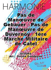 PAS DE MANOEUVRE DE DUVERNOY CONCERT BAND/HARMONIE-PARTITION+PARTIES SEPAREES