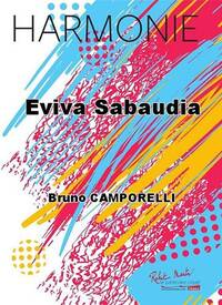EVIVA SABAUDIA CONCERT BAND/HARMONIE-PARTITION+PARTIES SEPAREES