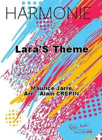 LARA'S THEME CONCERT BAND/HARMONIE-PARTITION+PARTIES SEPAREES