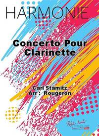 CONCERTO POUR CLARINETTE CONCERT BAND/HARMONIE-PARTITION+PARTIES SEPAREES