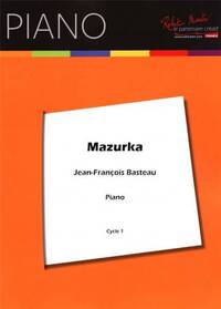 MAZURKA FOR PIANO --- PIANO