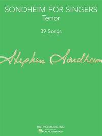 SONDHEIM FOR SINGERS - TENOR VOCAL COLLECTION