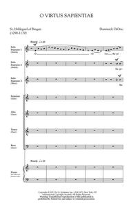 DOMINICK DIORIO: O VIRTUS SAPIENTIAE CHANT