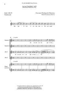 GIOVANNI DE PALESTRINA: MAGNIFICAT