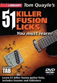 51 FUSION LICKS YOU MUST LEARN!  (DVD) (DVD)