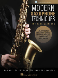 MODERN SAXOPHONE TECHNIQUES -  RECUEIL+ VIDEO EN LIGNE