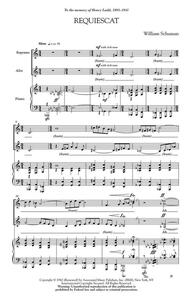 WILLIAM SCHUMAN: REQUIESCAT CHANT