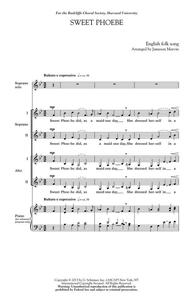 ARR. JAMESON MARVIN: SWEET PHOEBE