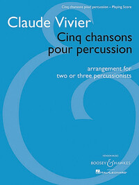 Cinq chansons pour percussion