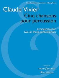 Cinq chansons pour percussion