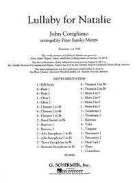 JOHN CORIGLIANO: LULLABY FOR NATALIE (ARR. PETER STANLEY MARTIN)