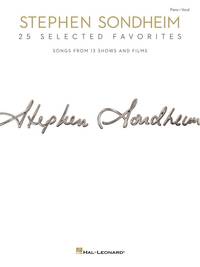 STEPHEN SONDHEIM - 25 SELECTED FAVORITES PIANO