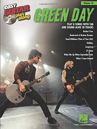 GREEN DAY EASY GUITAR PLAY-ALONG VOL.10 -GUITAR [TAB] - RECUEIL + CD