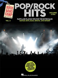POP/ROCK HITS - ROCK BAND CAMP VOLUME 3 COMBO +CD