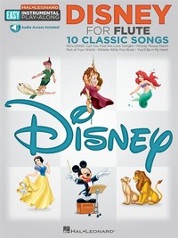 DISNEY - 10 CLASSIC SONGS - RECUEIL + ENREGISTREMENT(S) EN LIGNE - FLUTE TRAVERSIERE