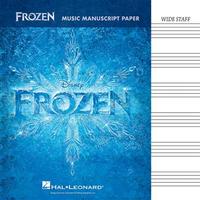 REINE DES NEIGES - FROZEN:  CAHIER DE MUSIQUE- 6 GROSSES PORTEES -32 PAGES