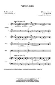 JOHANNES BRAHMS: WIEGENLIED (ARR. JON WASHBURN) CHANT
