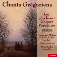 6 CHANTS GREGORIENS: LES PLUS BEAUX CHOEURS POPULAIRES VOL 1