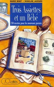 Trois assiettes et un bébé