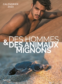 Calendrier Mural : Hommes vs Animaux trop mignons2023