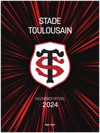 CALENDRIER MURAL STADE TOULOUSAIN 2024