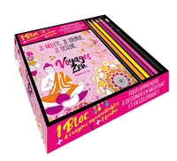 Coffret Je médite, je colorie, je dessine - Voyages zen