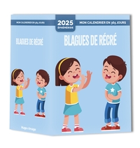 Mon calendrier 2025 - Blagues de récré