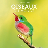 Calendrier mural oiseaux du monde 2025