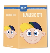 Mon calendrier 2025 - Blagues de Toto