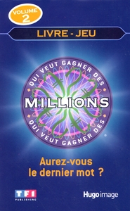 Qui veut gagner des millions t2 livre jeu