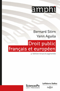 DROIT PUBLIC FRANCAIS ET EUROPEEN. 4E ED.