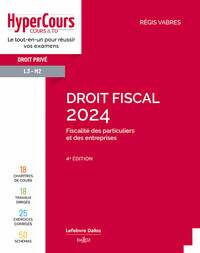 DROIT FISCAL 2024. 4E ED.