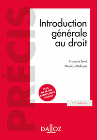 Introduction générale au droit 13ed