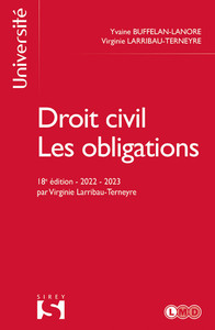 DROIT CIVIL - LES OBLIGATIONS 18ED