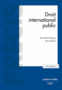 DROIT INTERNATIONAL PUBLIC. 17E ED.