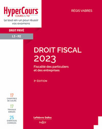 DROIT FISCAL 2023 3ED