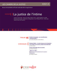 Les Cahiers de la justice 4/2021