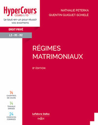 Régimes matrimoniaux. 8e éd.