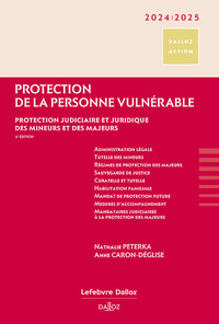 Protection de la personne vulnérable 2024/2025 6ed