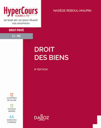 DROIT DES BIENS 9ED