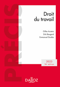 Droit du travail 2023. 36e éd.